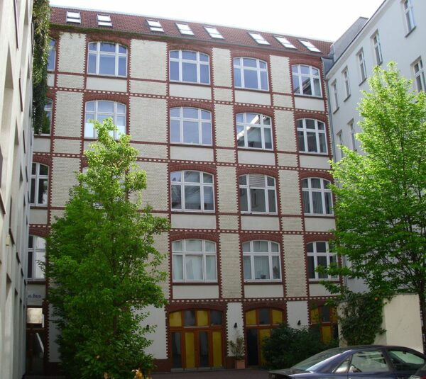 Building of the Gormannstraße 14 in Berlin
